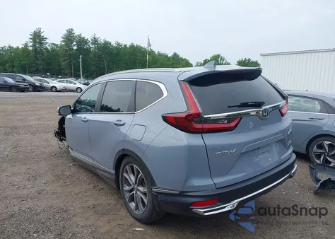 2021 Honda Cr-V Hybrid Touring из США, поврежденный, VIN 7FART6H91ME022993